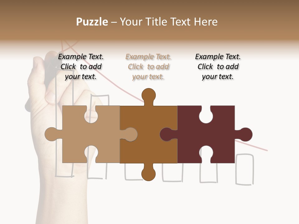 Consultant Graph Copy PowerPoint Template