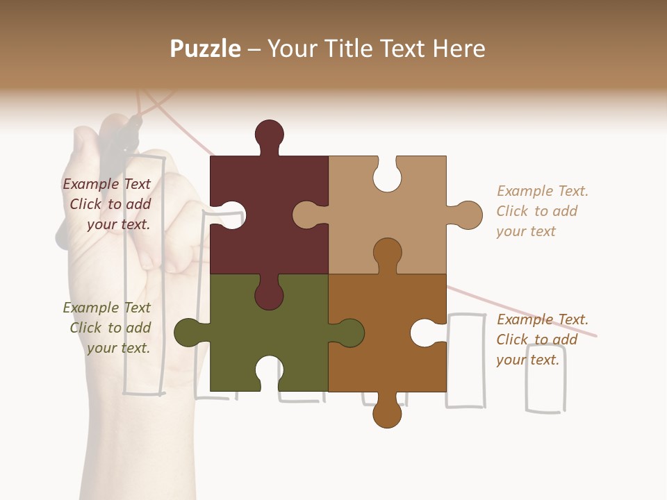 Consultant Graph Copy PowerPoint Template
