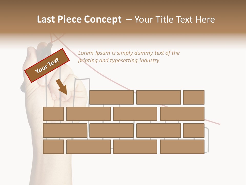 Consultant Graph Copy PowerPoint Template