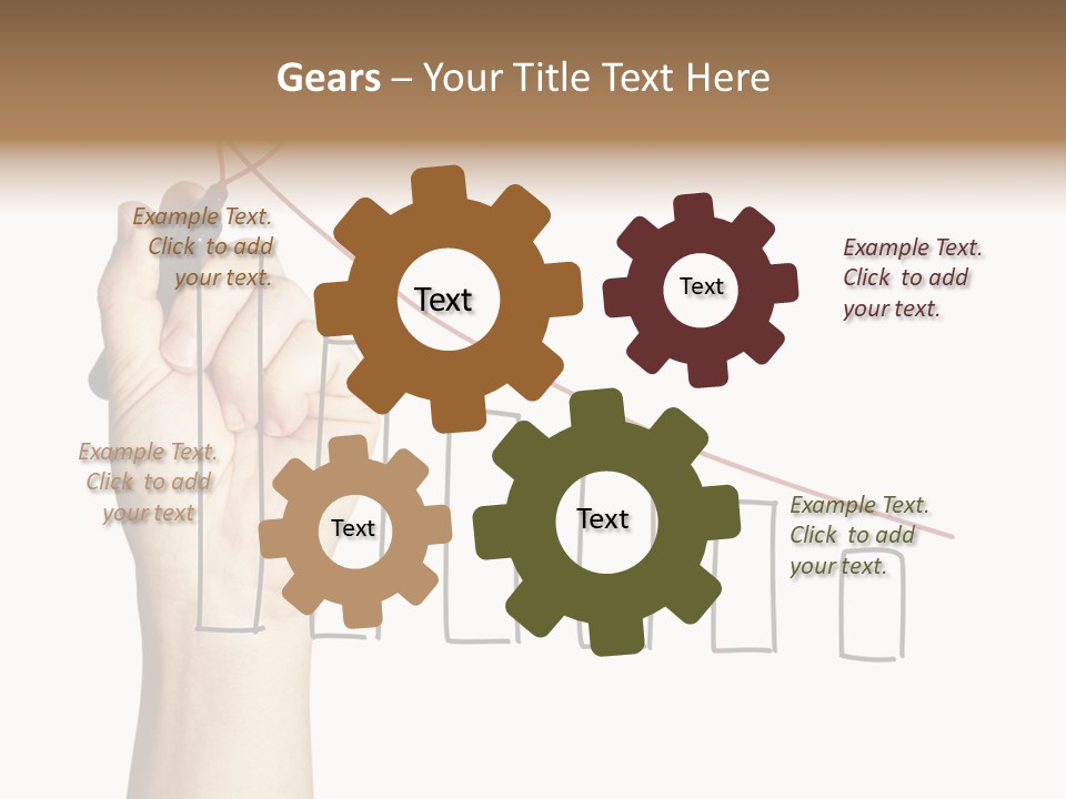 Consultant Graph Copy PowerPoint Template