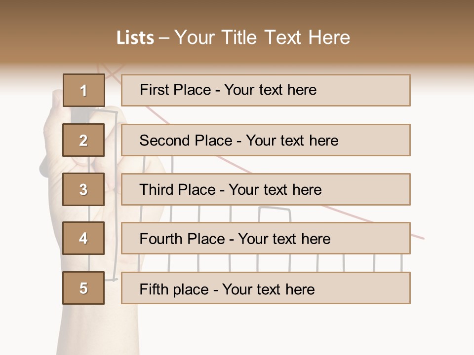 Consultant Graph Copy PowerPoint Template