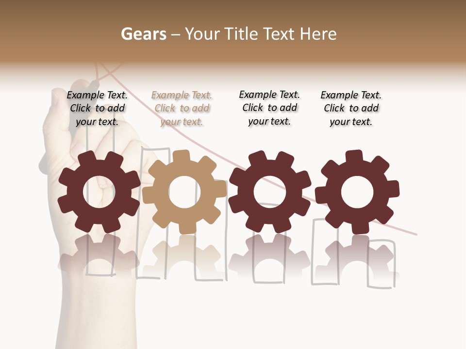 Consultant Graph Copy PowerPoint Template