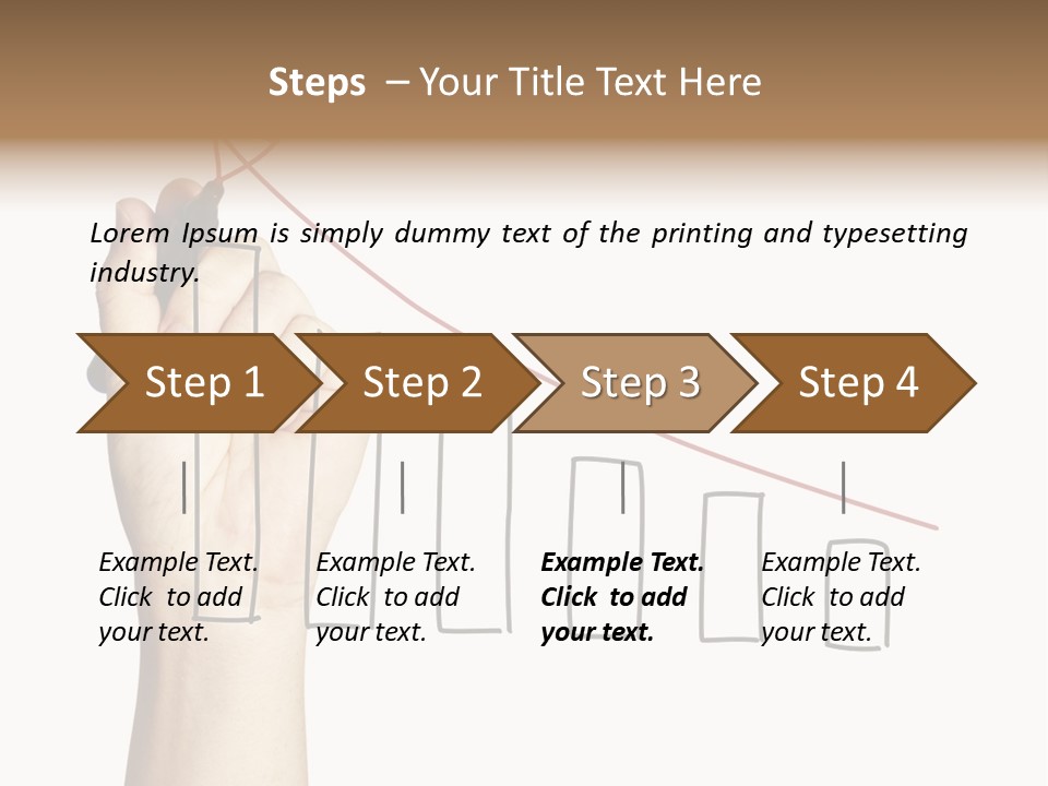 Consultant Graph Copy PowerPoint Template