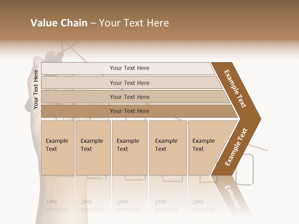 Consultant Graph Copy PowerPoint Template