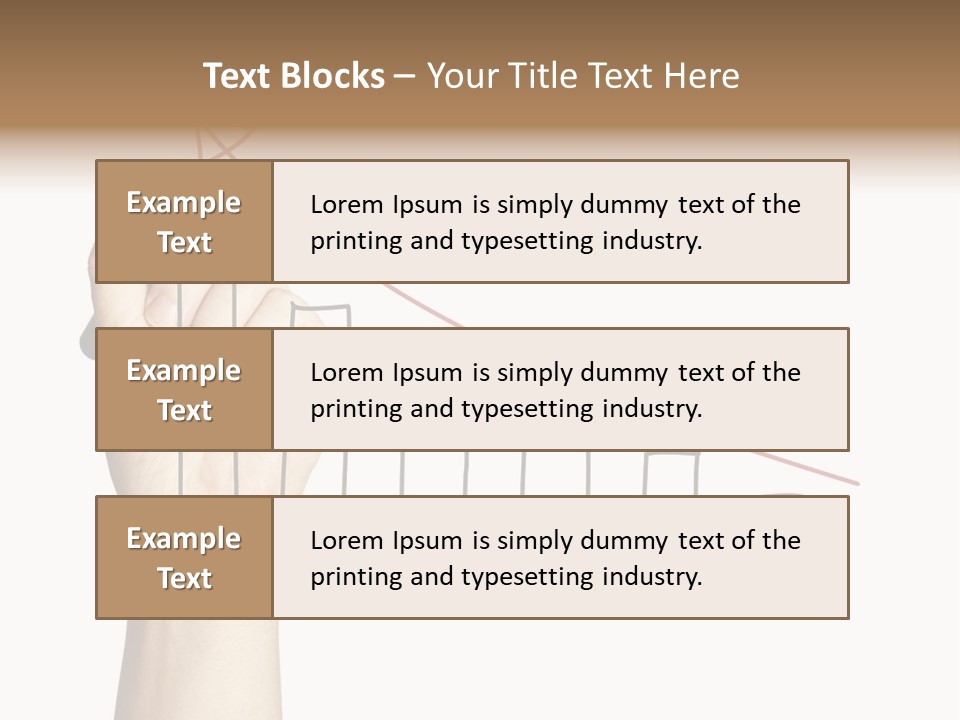 Consultant Graph Copy PowerPoint Template