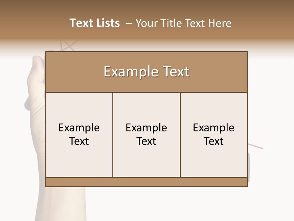 Consultant Graph Copy PowerPoint Template