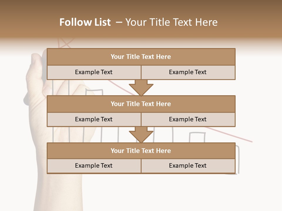 Consultant Graph Copy PowerPoint Template