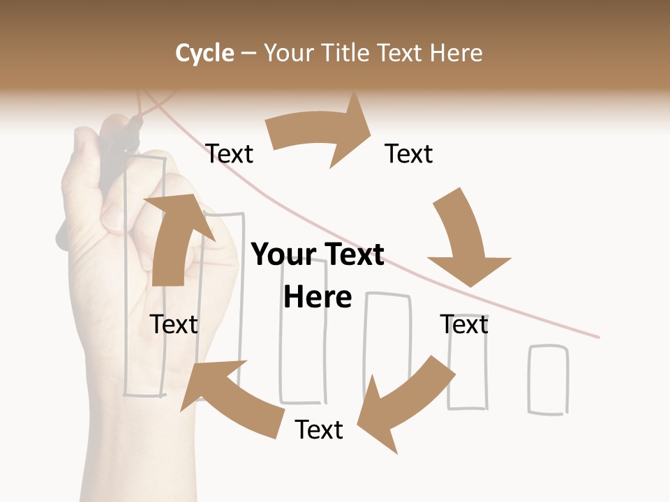 Consultant Graph Copy PowerPoint Template