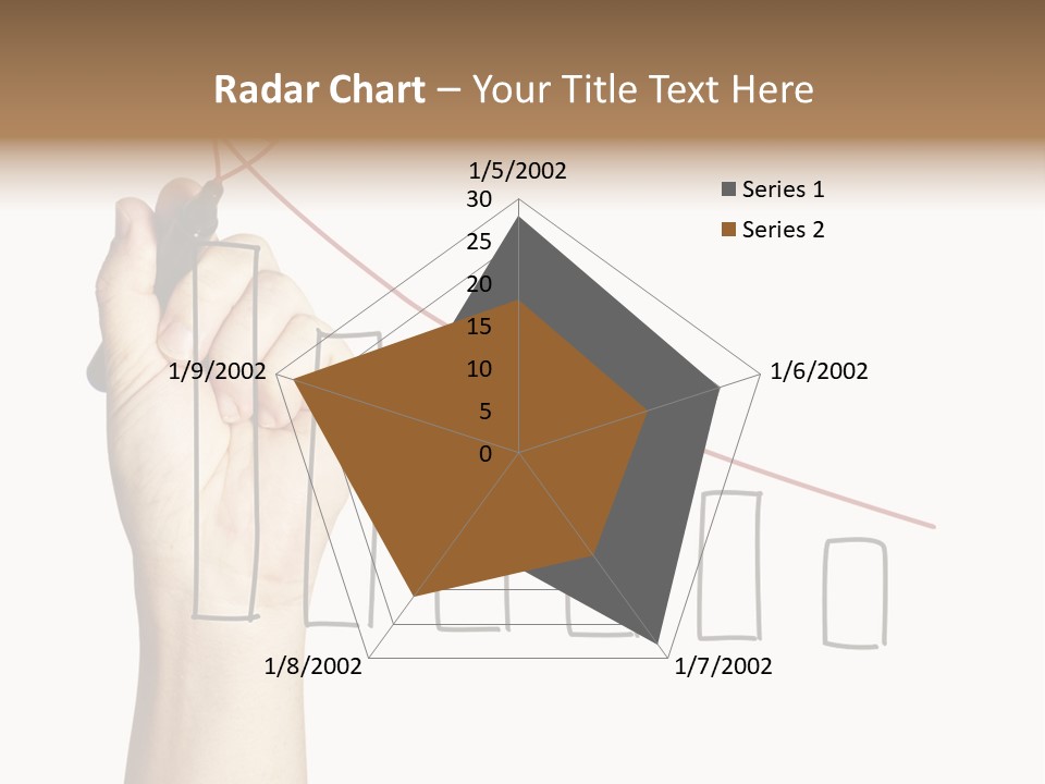 Consultant Graph Copy PowerPoint Template
