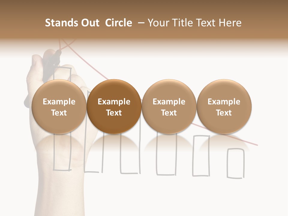 Consultant Graph Copy PowerPoint Template