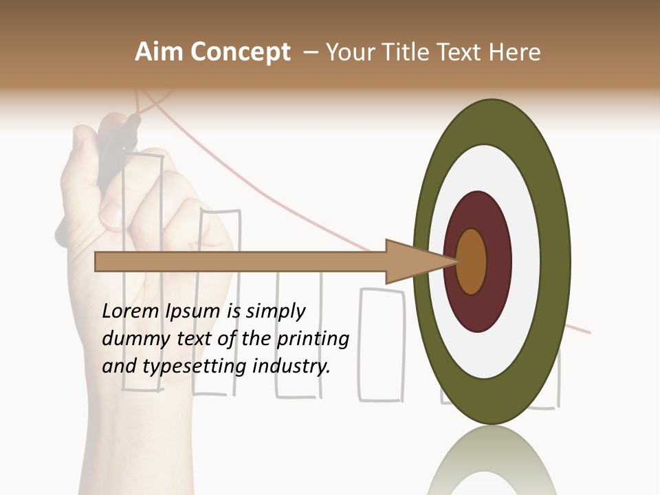 Consultant Graph Copy PowerPoint Template