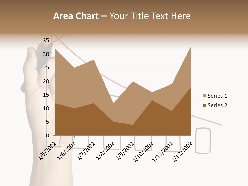 Consultant Graph Copy PowerPoint Template