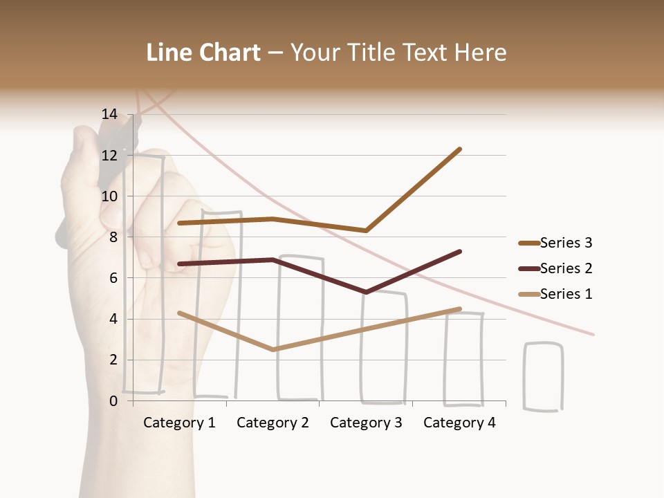 Consultant Graph Copy PowerPoint Template