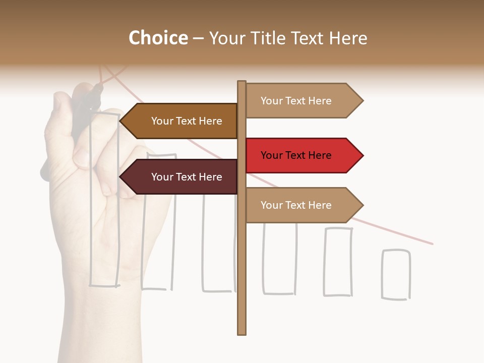 Consultant Graph Copy PowerPoint Template