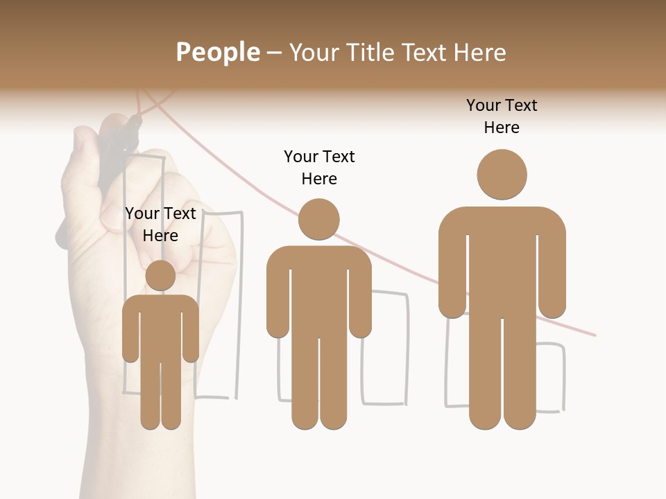 Consultant Graph Copy PowerPoint Template