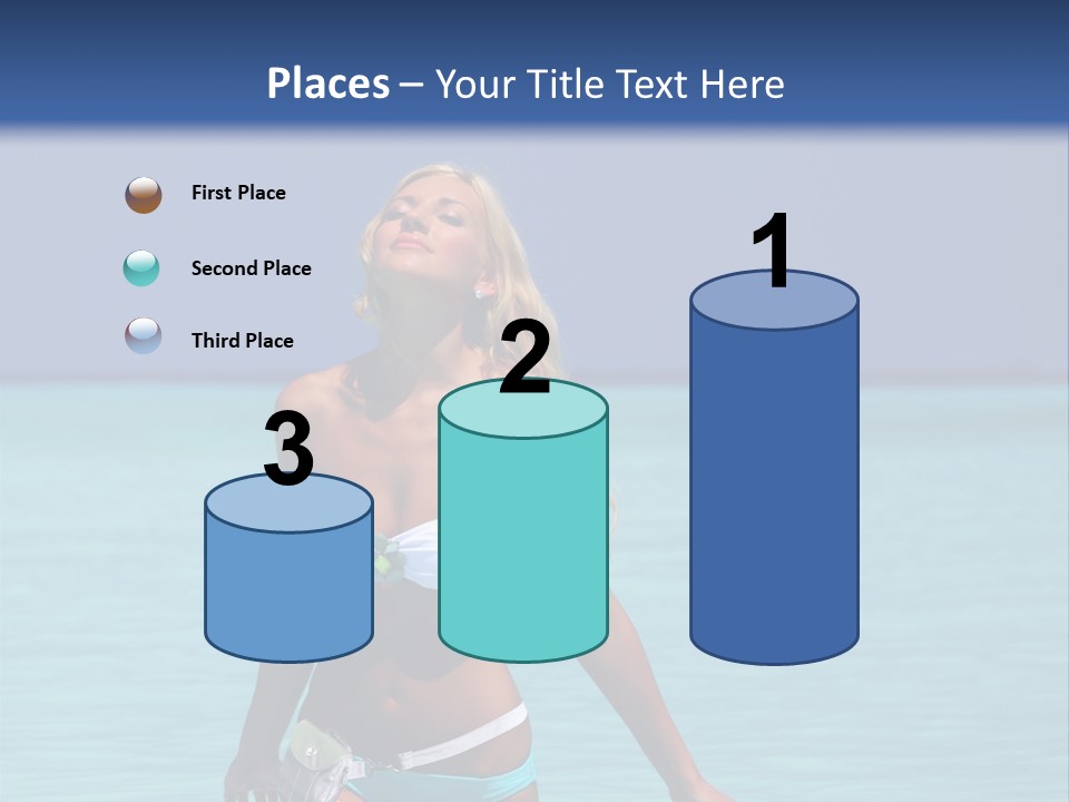 Sexy Beach Ocean PowerPoint Template