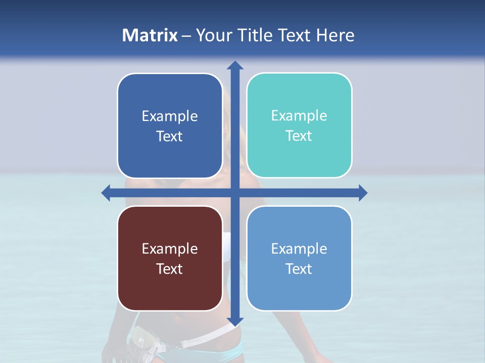 Sexy Beach Ocean PowerPoint Template