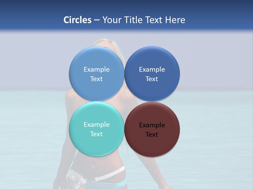 Sexy Beach Ocean PowerPoint Template