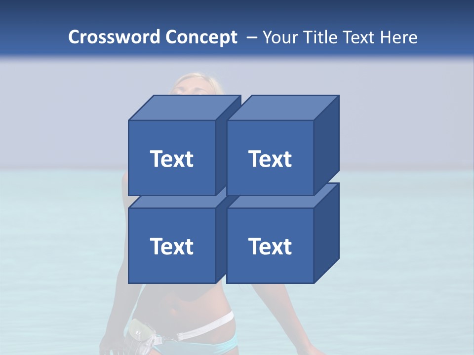 Sexy Beach Ocean PowerPoint Template