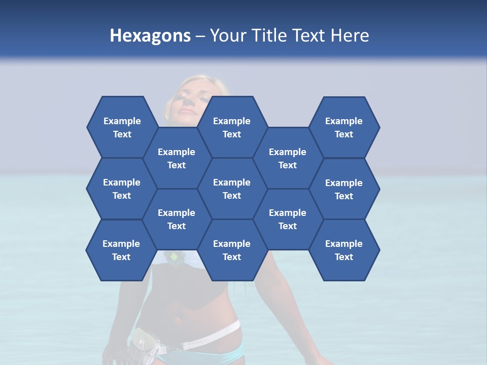 Sexy Beach Ocean PowerPoint Template