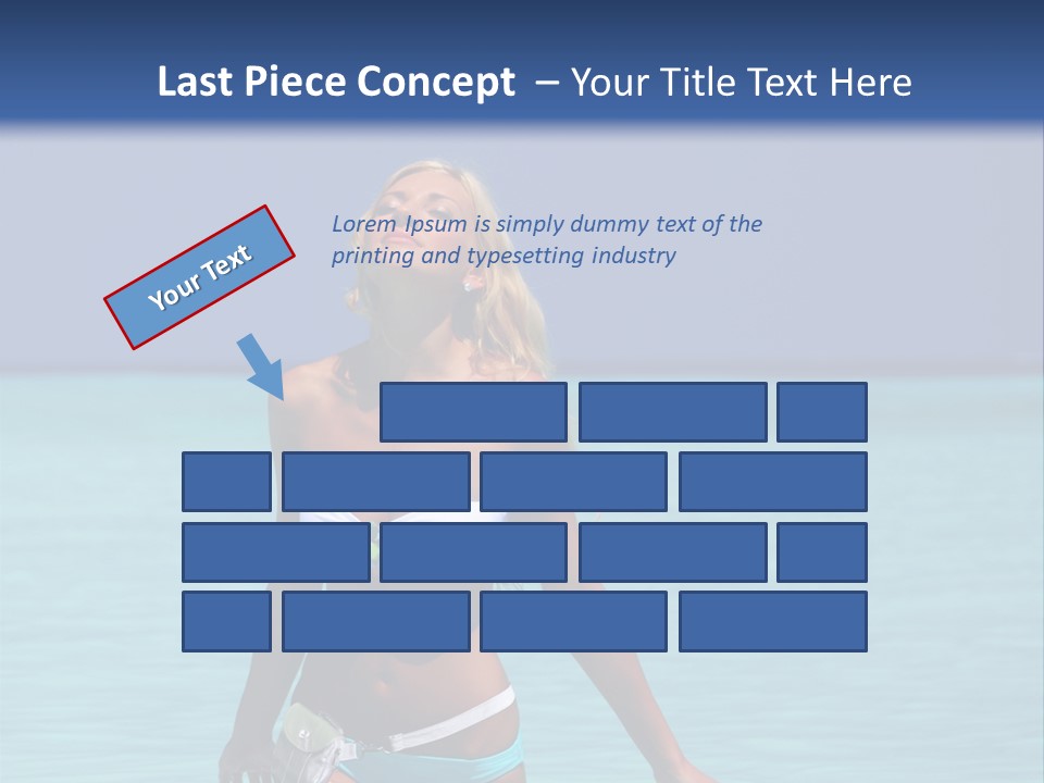 Sexy Beach Ocean PowerPoint Template