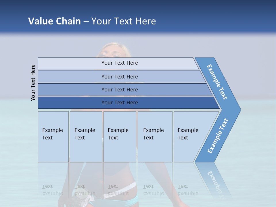 Sexy Beach Ocean PowerPoint Template