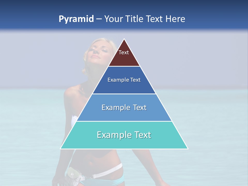 Sexy Beach Ocean PowerPoint Template