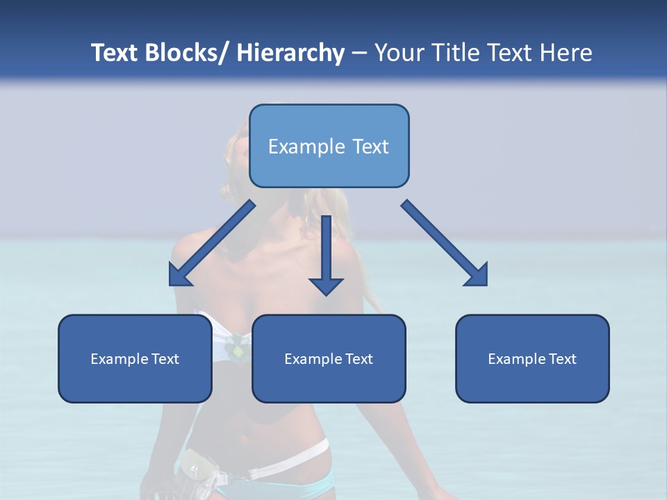 Sexy Beach Ocean PowerPoint Template