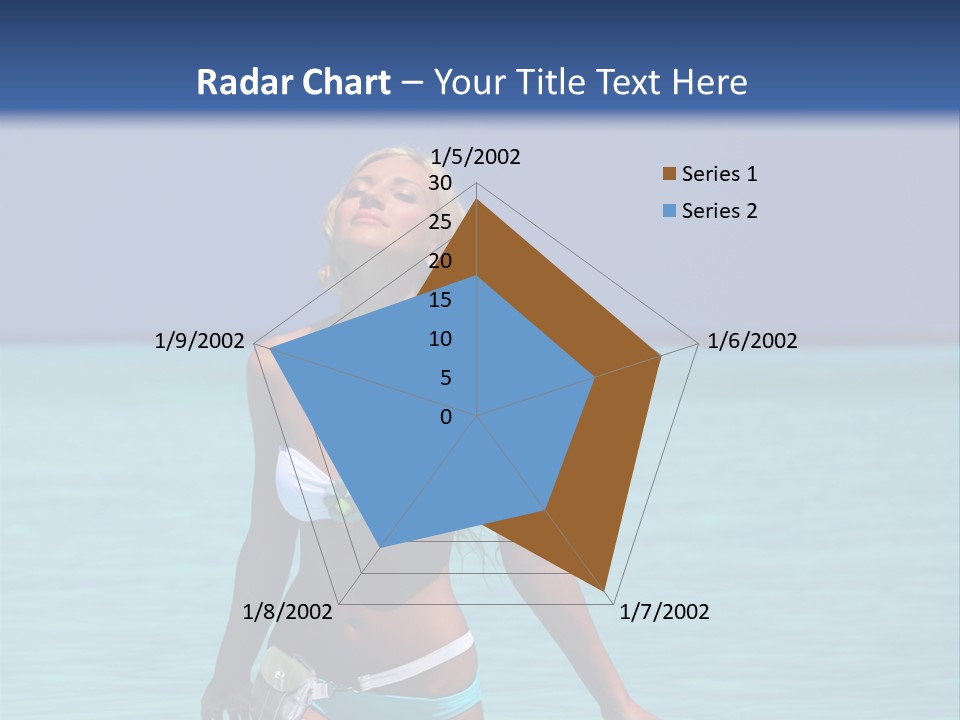 Sexy Beach Ocean PowerPoint Template