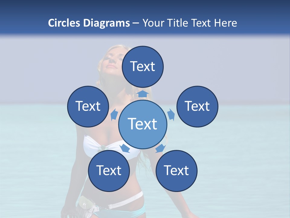 Sexy Beach Ocean PowerPoint Template