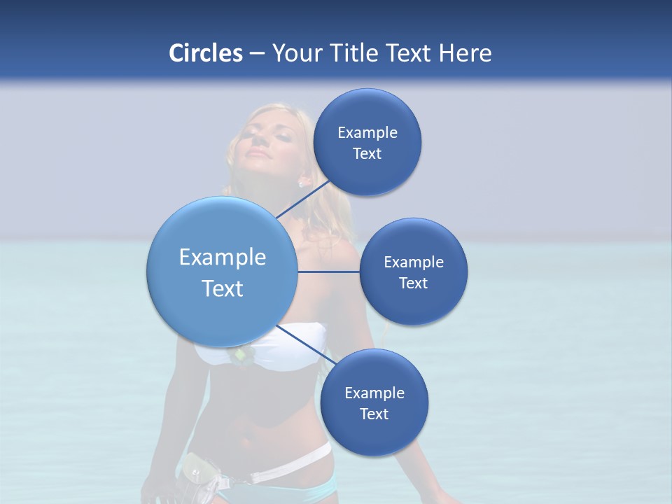 Sexy Beach Ocean PowerPoint Template