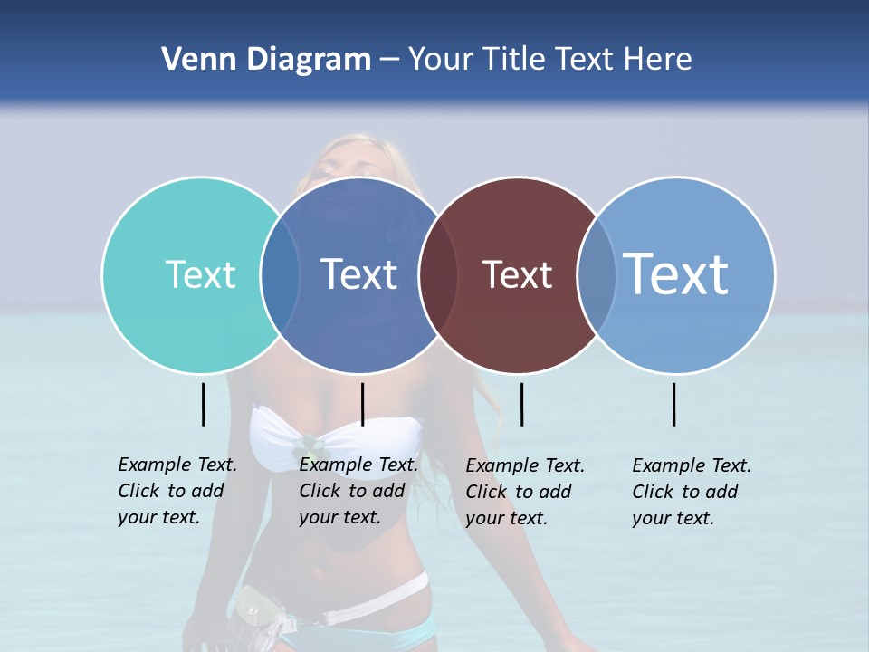 Sexy Beach Ocean PowerPoint Template