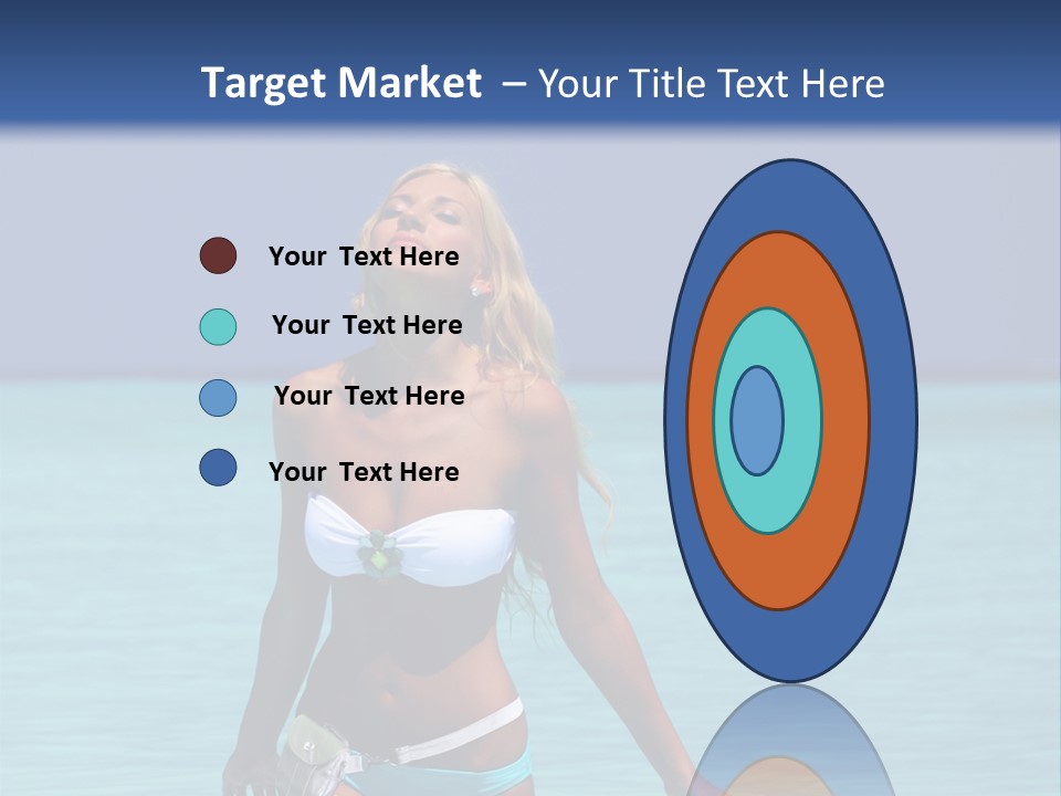 Sexy Beach Ocean PowerPoint Template