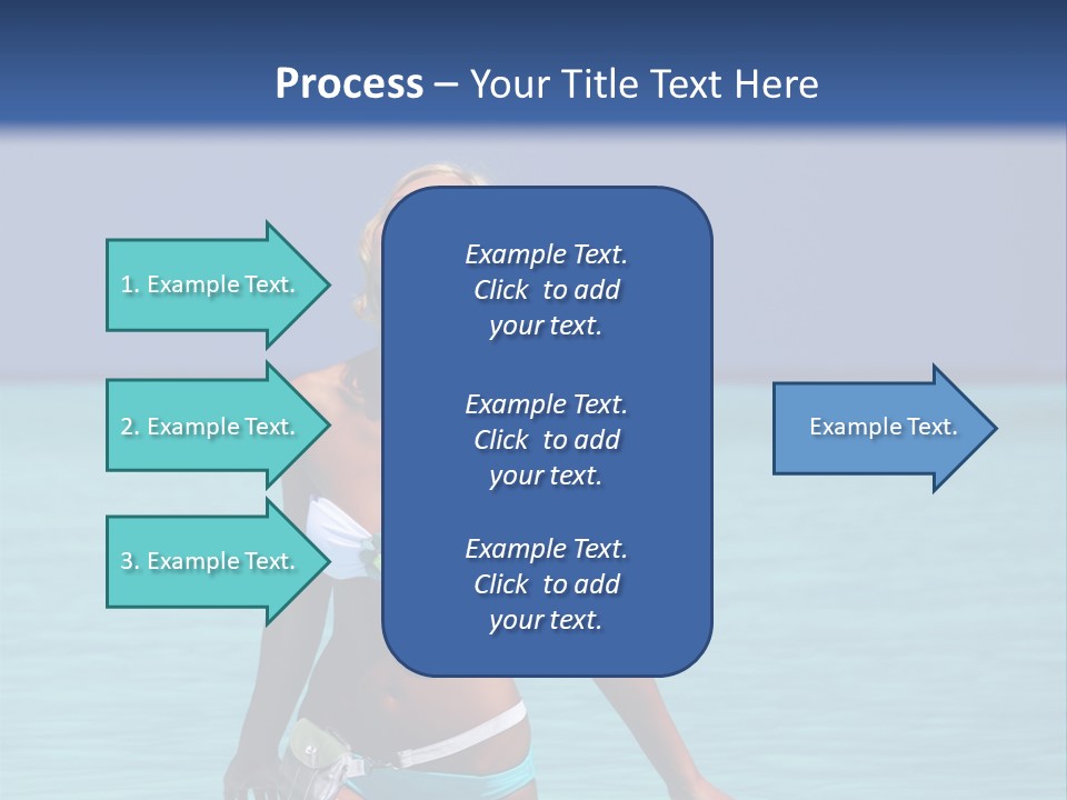 Sexy Beach Ocean PowerPoint Template