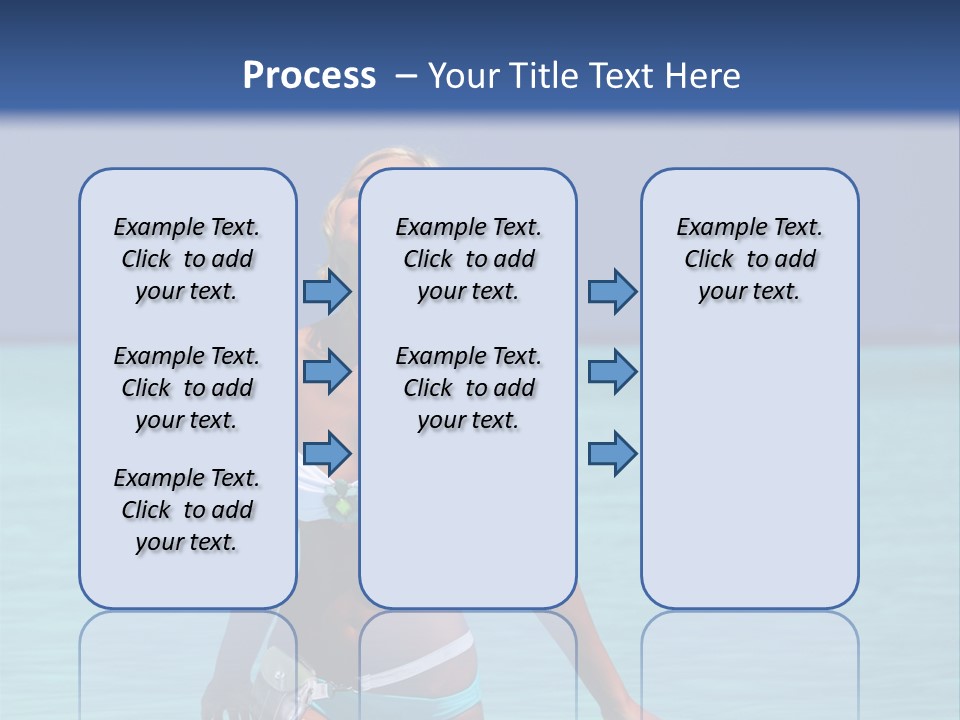Sexy Beach Ocean PowerPoint Template