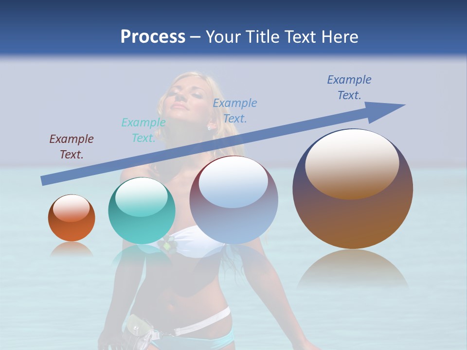 Sexy Beach Ocean PowerPoint Template
