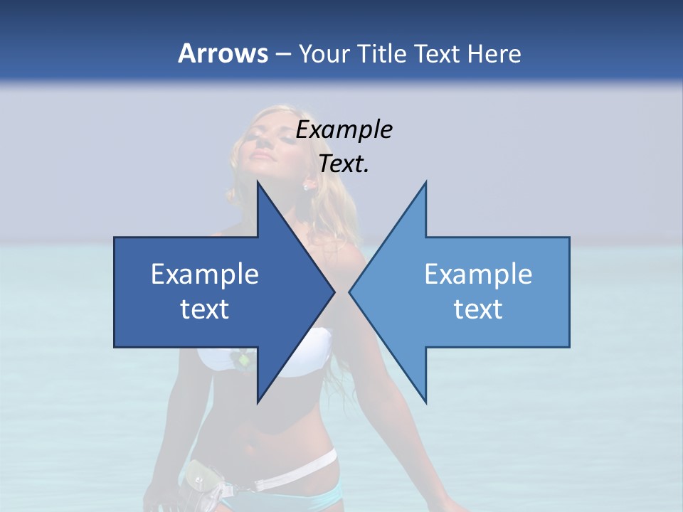 Sexy Beach Ocean PowerPoint Template