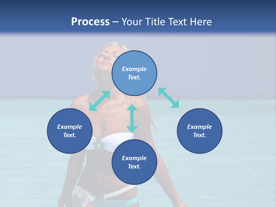 Sexy Beach Ocean PowerPoint Template