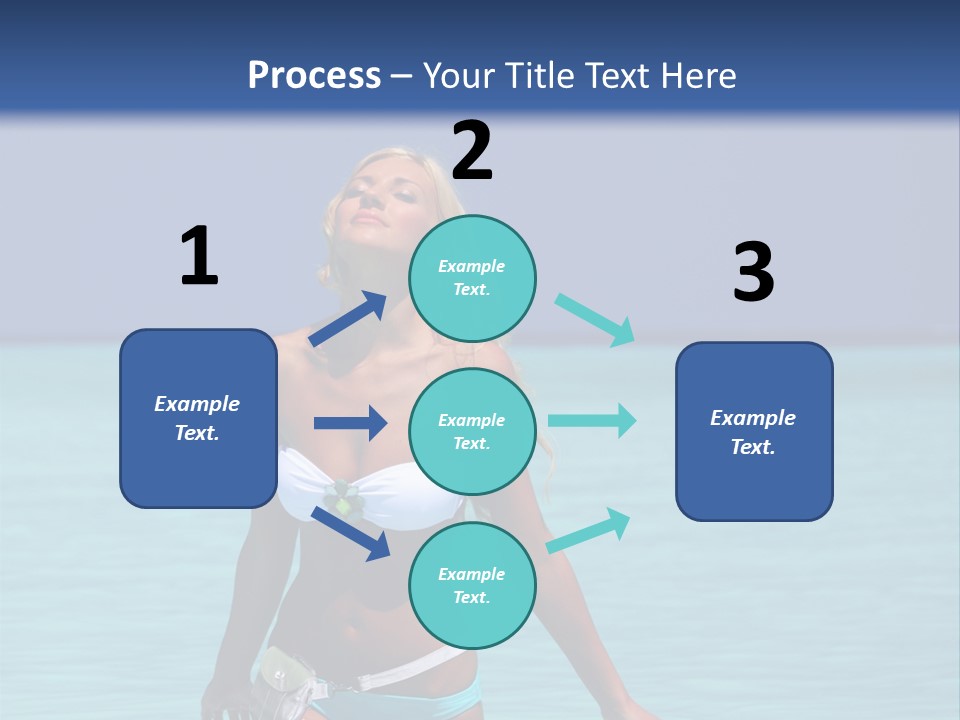 Sexy Beach Ocean PowerPoint Template