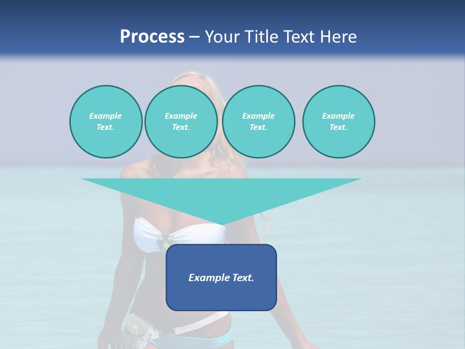 Sexy Beach Ocean PowerPoint Template