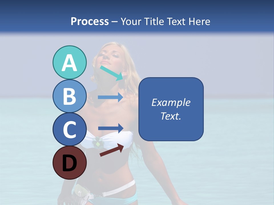 Sexy Beach Ocean PowerPoint Template