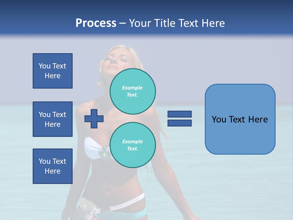 Sexy Beach Ocean PowerPoint Template