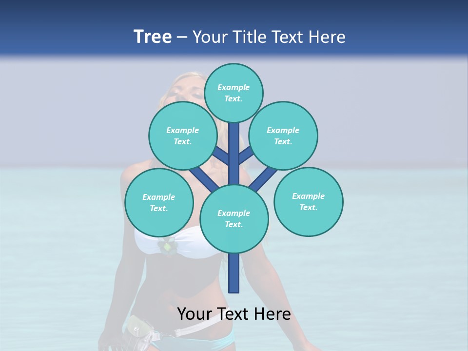 Sexy Beach Ocean PowerPoint Template