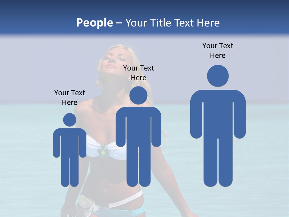 Sexy Beach Ocean PowerPoint Template