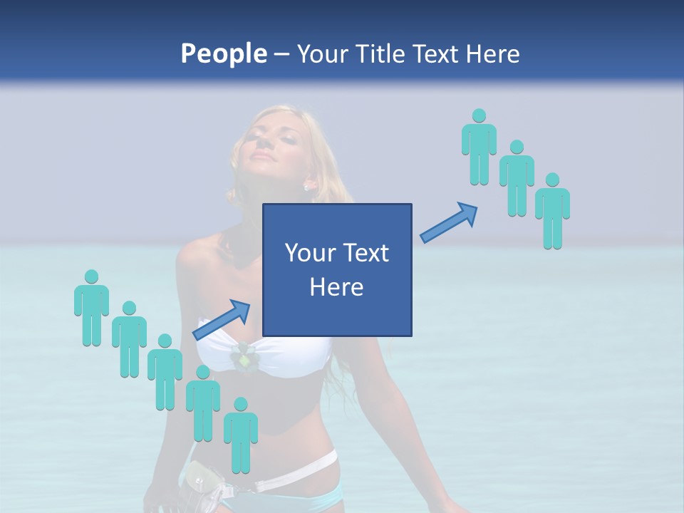 Sexy Beach Ocean PowerPoint Template