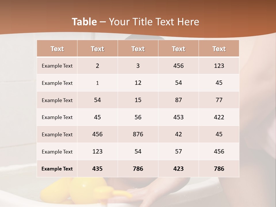 Studio Bathe Duck PowerPoint Template