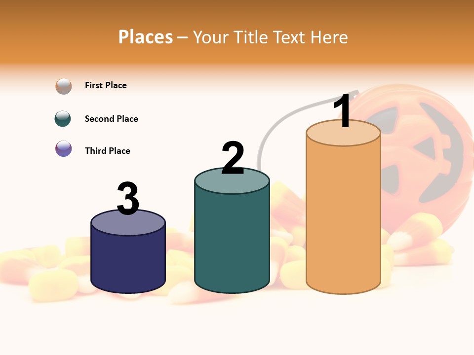 Fall Yellow Candy PowerPoint Template