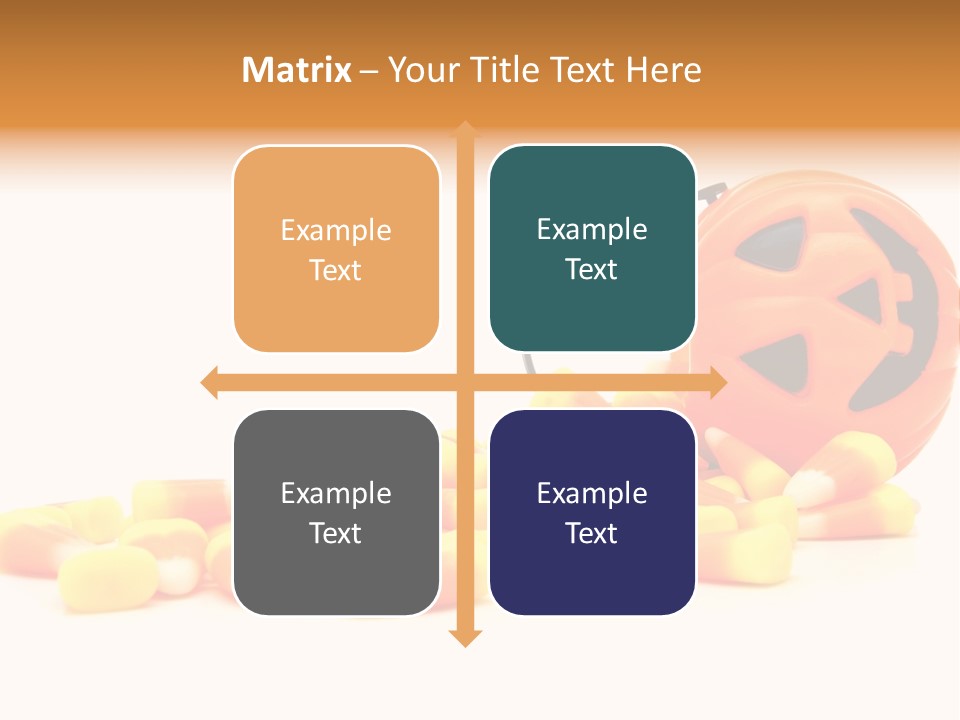 Fall Yellow Candy PowerPoint Template