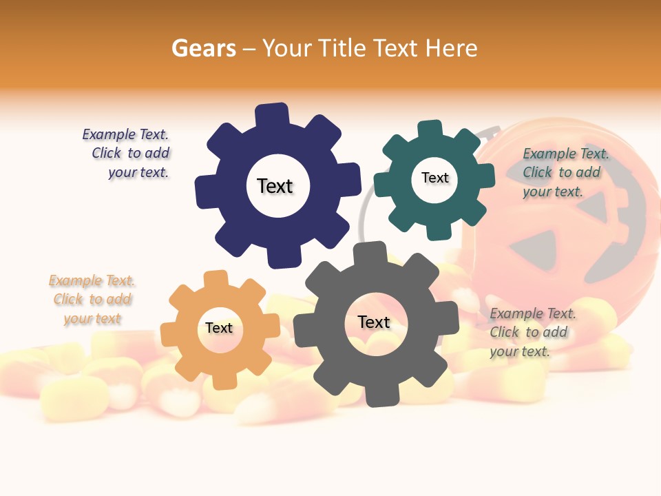 Fall Yellow Candy PowerPoint Template