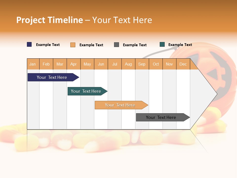 Fall Yellow Candy PowerPoint Template